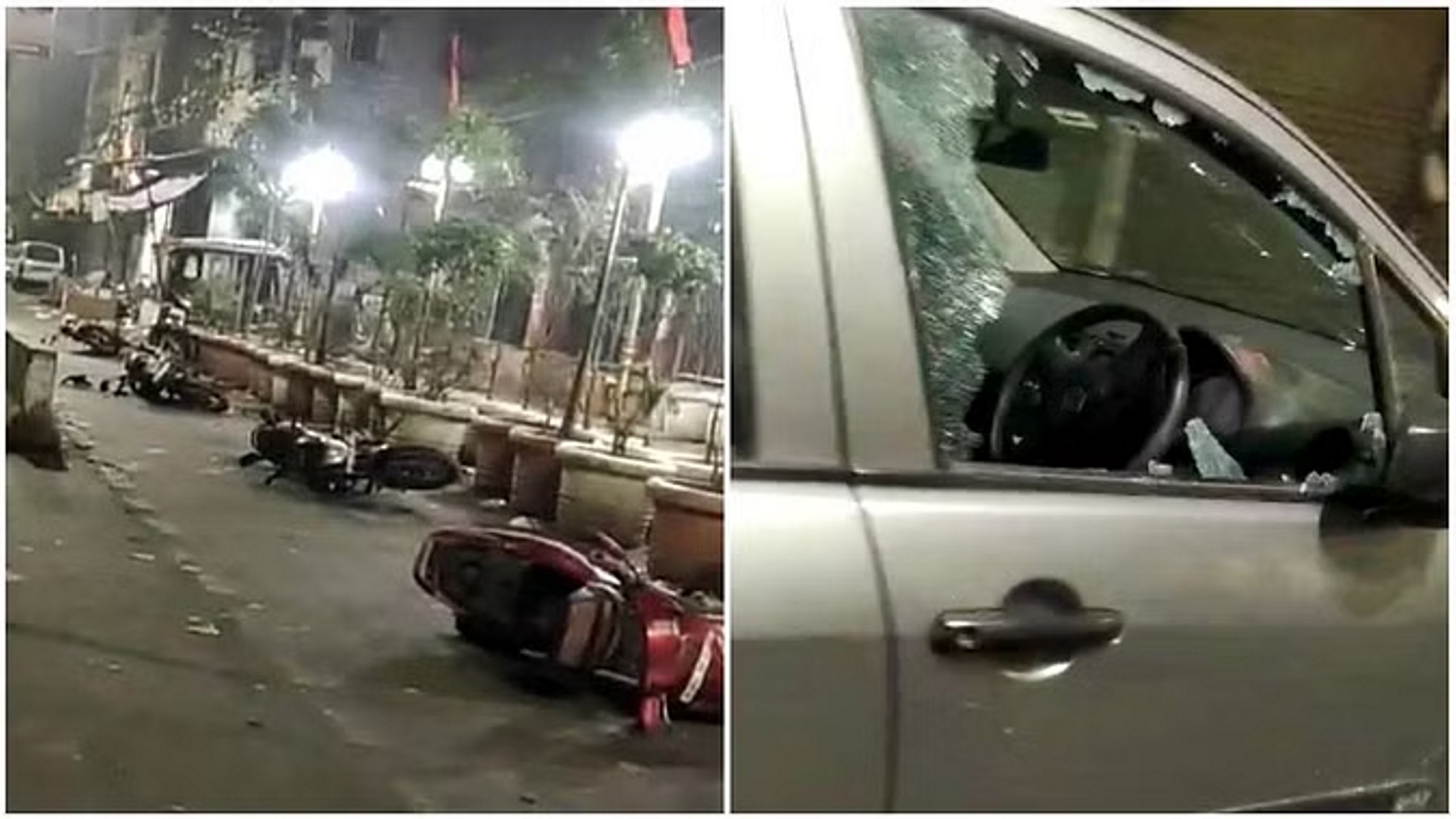 शकूरपुर में बदमाशों ने जमकर मचाया उत्पात