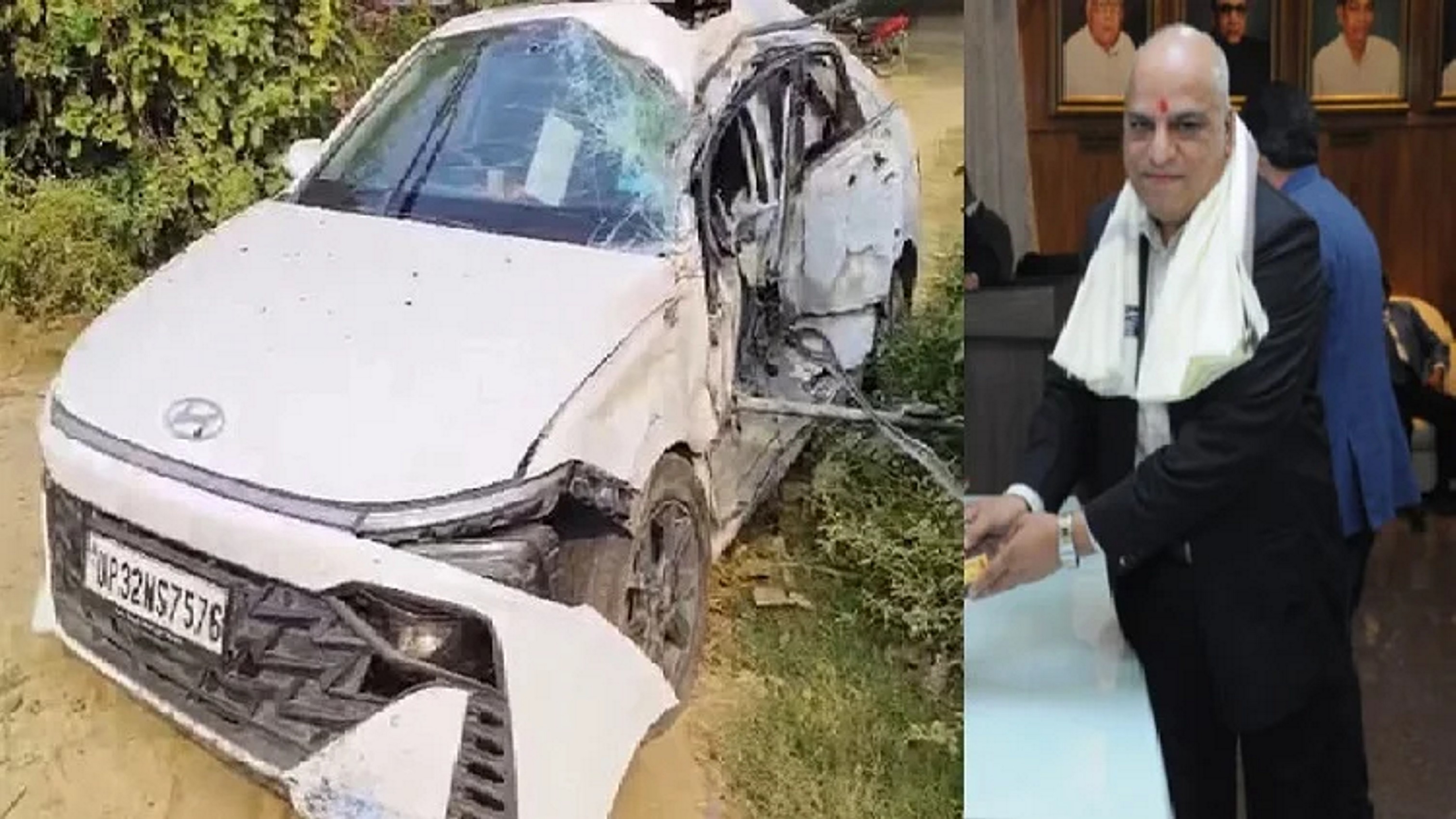 यूपी विधानसभा के विशेष सचिव की सड़क हादसे में मौत, बेटा गंभीर रूप से घायल