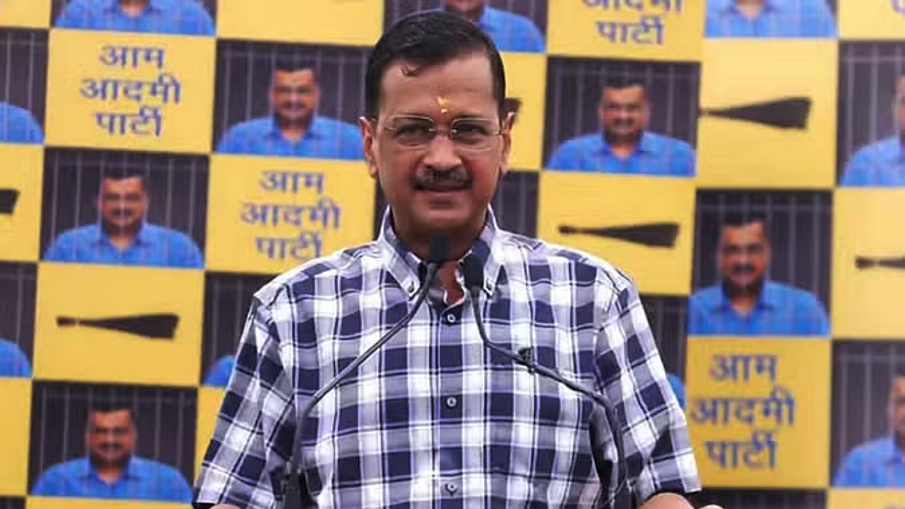 भगवान व जनता हमारे साथ, बहुमत के साथ जीतेगी आप: अरविंद केजरीवाल