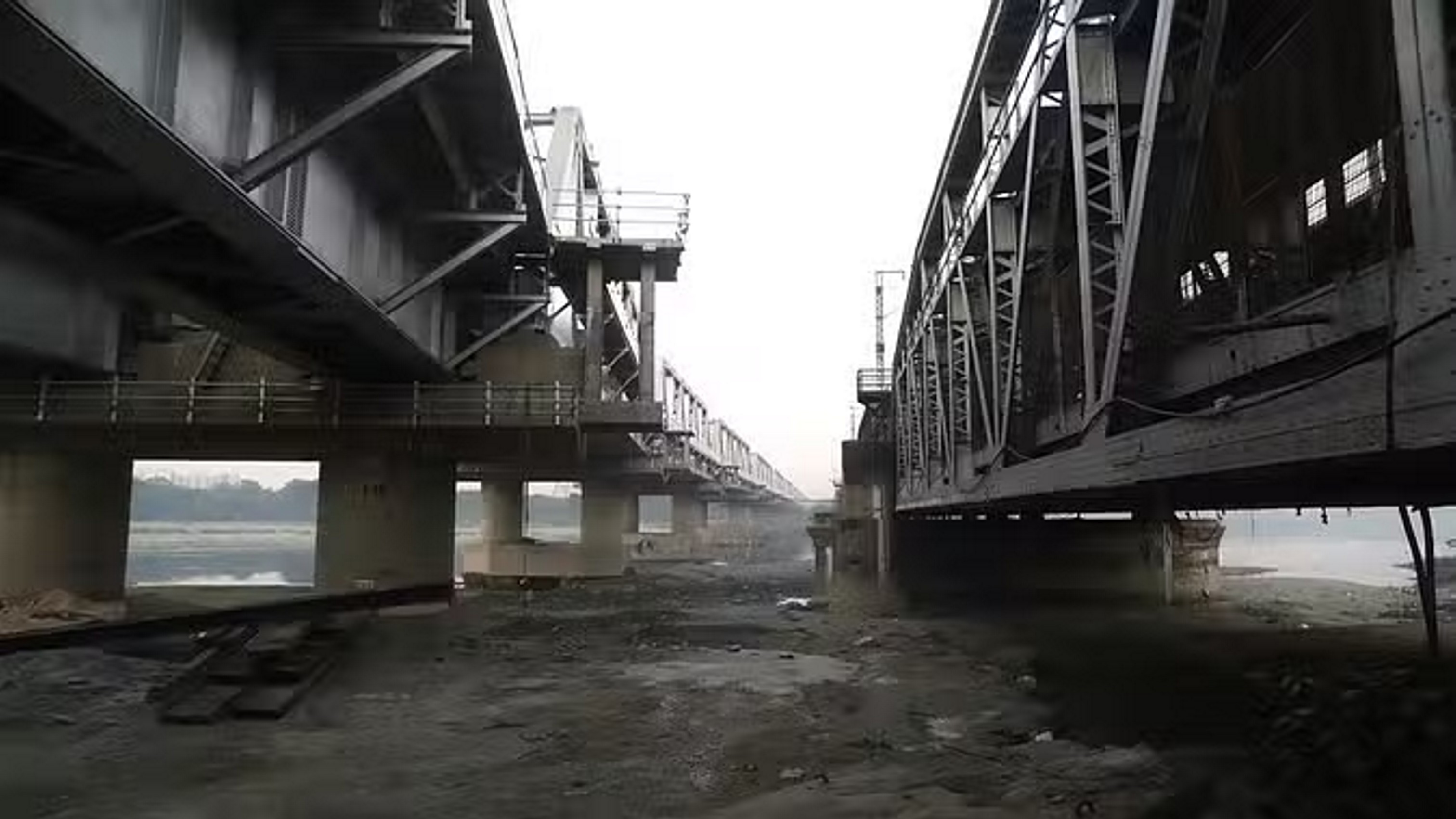 यमुना नदी पर नया पुल तैयार