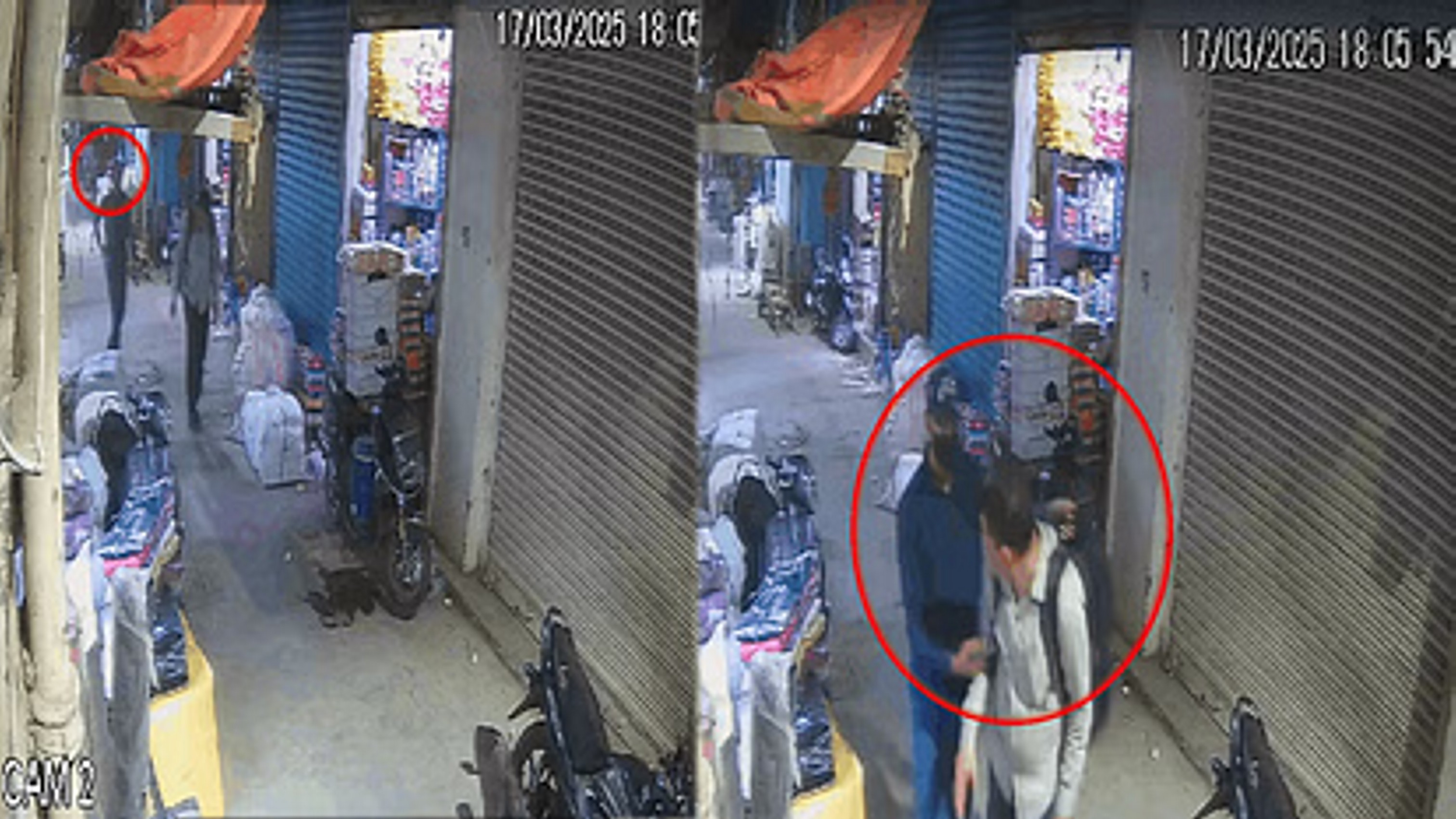पीछे-पीछे आया बदमाश, अचानक सटा दी पिस्टल कर्मचारी से बीच बाजार नकदी से भरा बैग लूटा