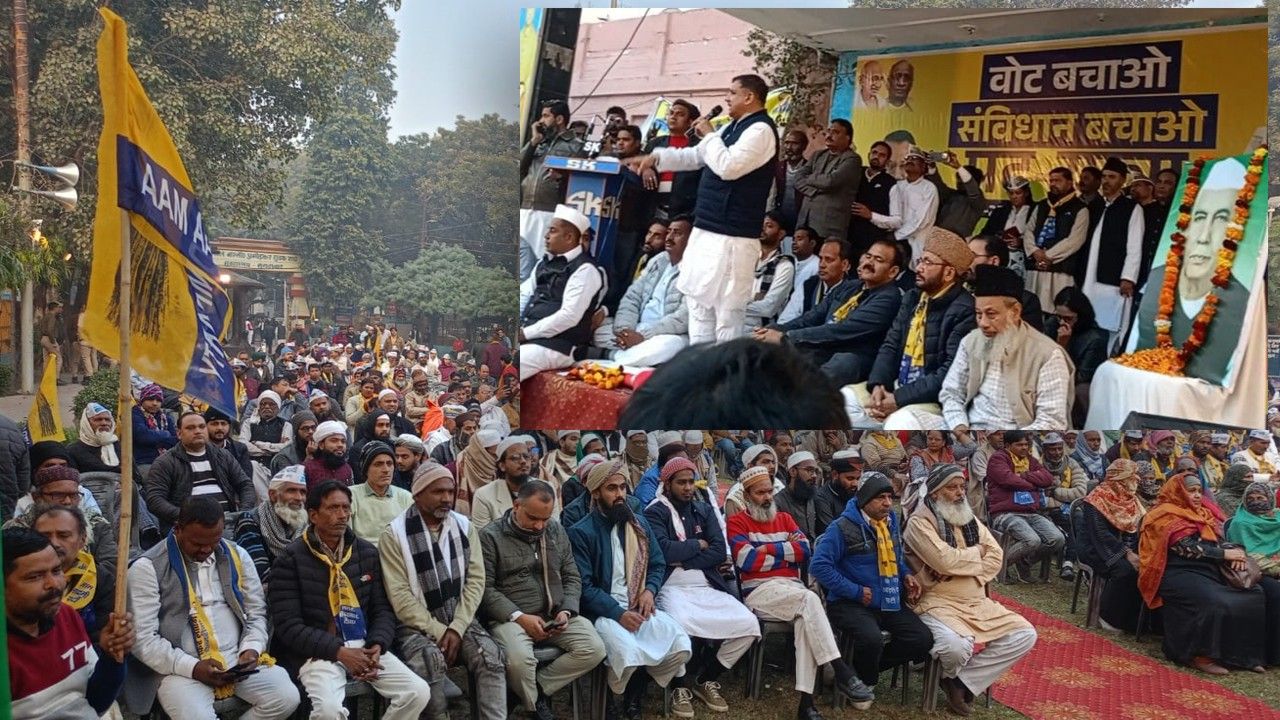 घुसपैठियों के नाम पर वोट काटे जा रहे हैं और 11 साल से भाजपा घुसपैठिए नहीं रोक पाई - संजय सिंह