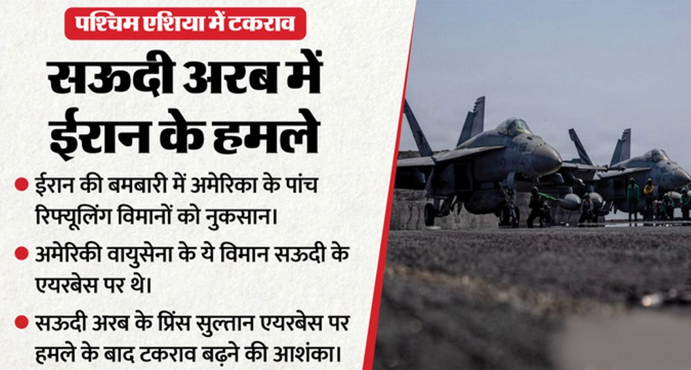 ईरान का सऊदी अरब पर ताबड़तोड़ हमला