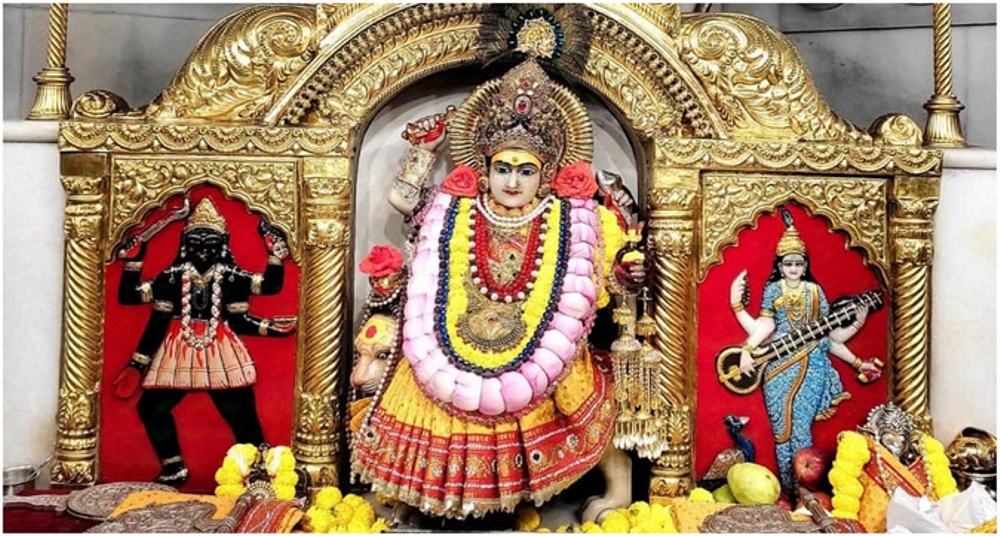 झंडेवाला देवी मंदिर में नवरात्रि को लेकर तैयारी पूरी