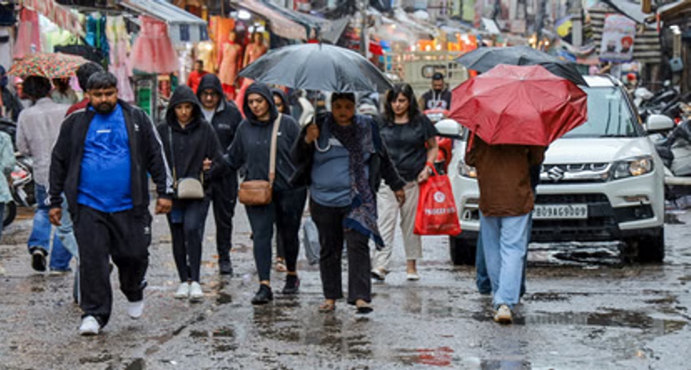 उत्तर-पश्चिम भारत में बारिश, आंधी-पानी-ओलावृष्टि के आसार भी
