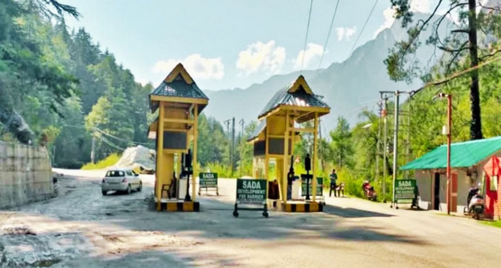 कसोल में हिमाचल की गाड़ियों पर भी लगेगा शुल्क