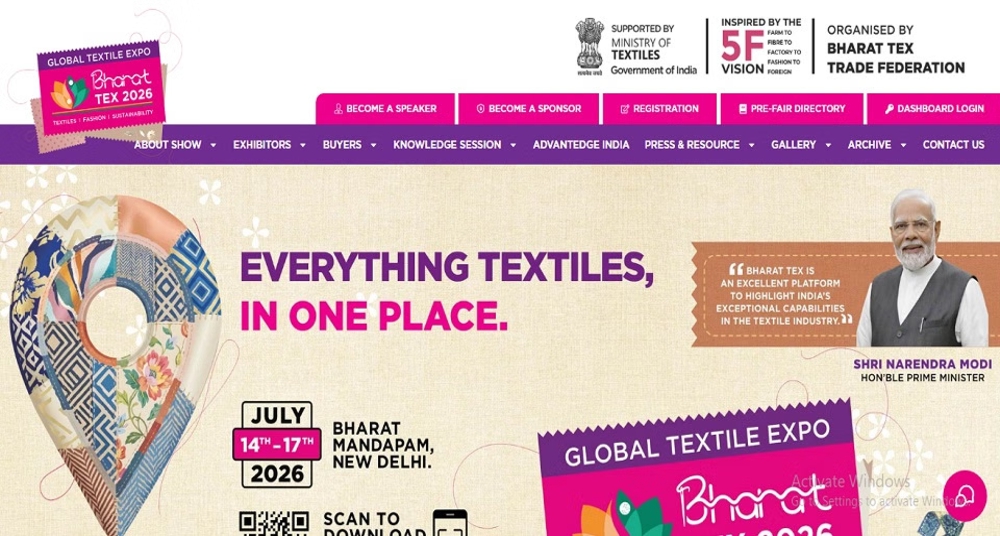 दिल्ली में सजेगा वस्त्र उद्योग का सबसे बड़ा वैश्विक मंच