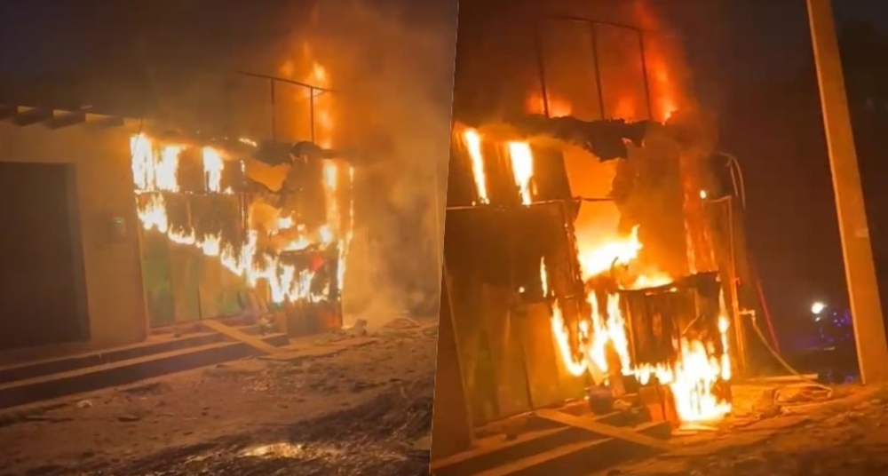 फर्नीचर मार्केट की दुकान में लगी आग, दम घुटने से युवक की मौत