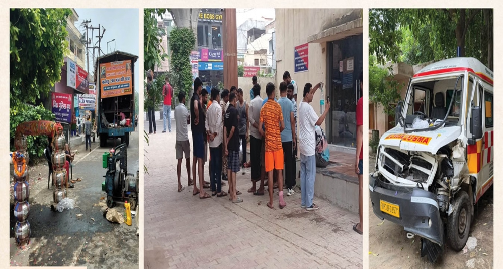 कांवड़ खंडित होने पर कांवड़ियों का हंगामा, पांच लाख के नुकसान का आरोप