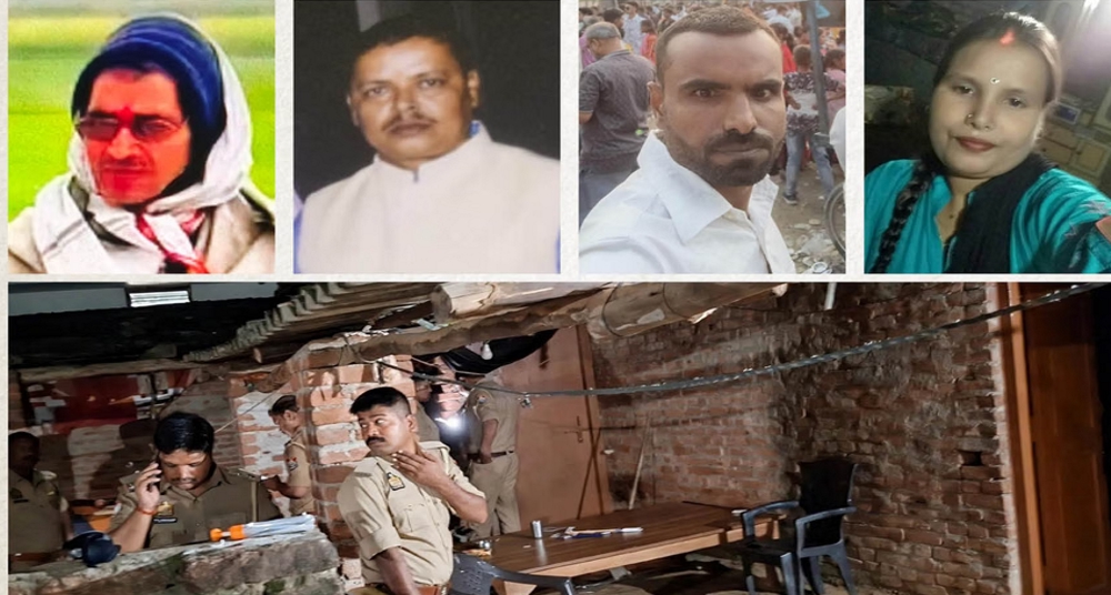 बीवी-बेटे और दो पुजारियों की हत्या, घर में कैद कातिल भी एनकाउंटर में मारा गया