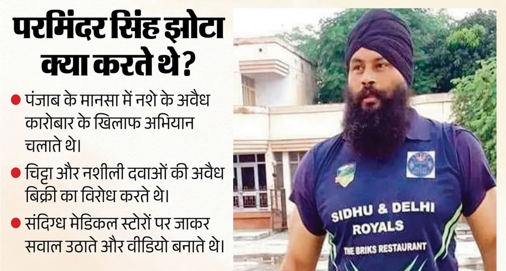 पंजाब में परविंदर सिंह झोटा का कत्ल